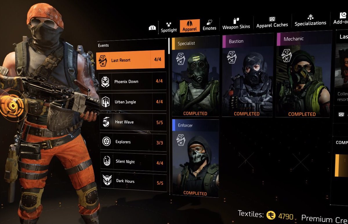 Ironwill_G's tweet photo. Done and done! Iβm a pirate now! #TheDivision2 #ApparelEvent #GG #TheGrindWasReal https://t.co/5MxLOmN5lV