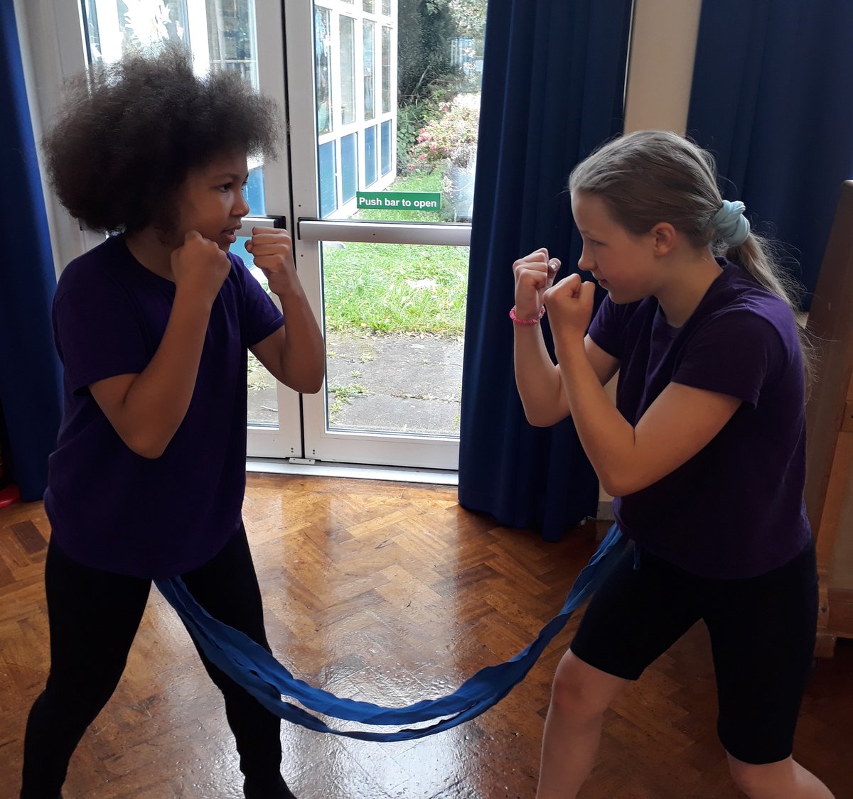 Today our Year 6 classes were very lucky to have a fantastic Boxing workshop with Boxer and Boxing Coach Theo. She taught them about their Boxing stance, different Boxing moves and body control. A new sport and experience thoroughly enjoyed by all children and staff! 🥊