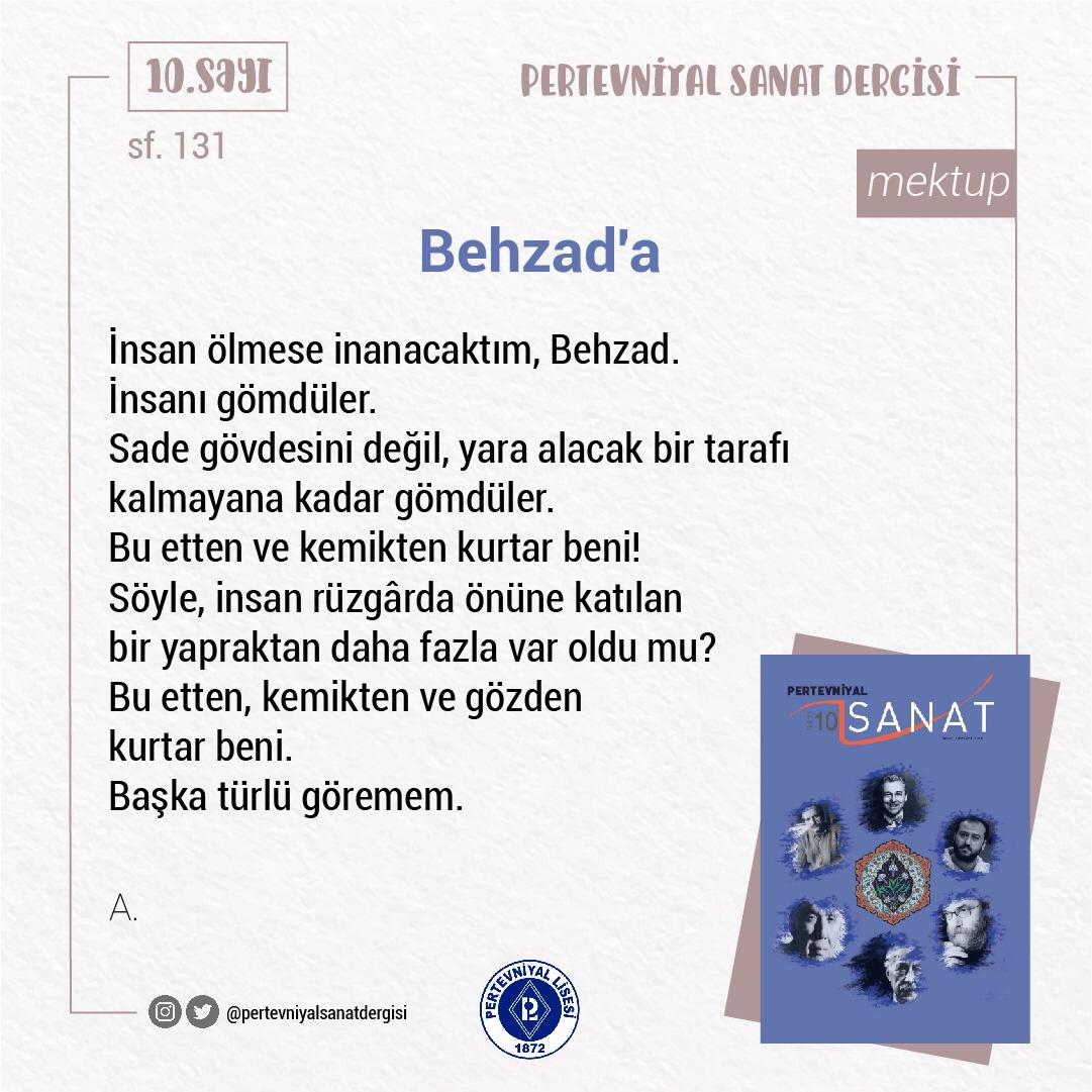 Pertevniyal Sanat Dergisi (@pertevniyald) on Twitter photo 