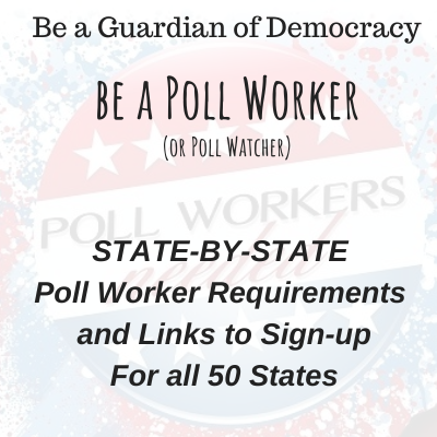 What’s the difference between Poll Worker & Poll Watcher?  #PollWorker Nonpartisan,Paid(Clerks, Judges, Inspectors, Checker, Precinct Worker) #PollWatcher Partisan,Volunteer (Observers, Monitors, Challengers)Be A Guardian of Democracy!  https://twitter.com/postcards4USA/status/1280888994922930176THREAD