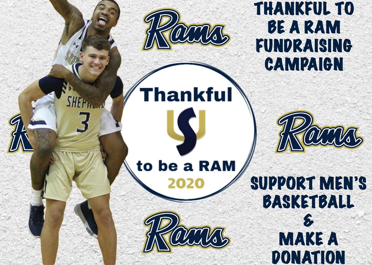 SURamsHoops's tweet photo. 🔹The 2020 Thankful To be a RAM campaign is underway

🔹We need ALL of our fans to click the link &amp; donate

🔹Your donation will help us make significant     enhancements to our program

🔹So, use some of that payday money &amp; support your RAMS 🐏

https://t.co/g37HFqPVRa https://t.co/gt7E9FDFK7