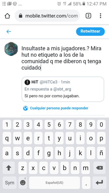 @HiTCe3 Insultaste al jugador. Que te pagaba el sueldo. Mal educadooooo :) you loose https://t.co/Pj<a class="tags" target="_blank" title="On Twitter" href="/?out=eyJ0eXAiOiJKV1QiLCJhbGciOiJIUzUxMiJ9.eyJpYXQiOjE3MjU1MzA4NjcsImlzcyI6InR3cG9ybnN0YXJzLmNvbSIsIm5iZiI6MTcyNTUzMDg2NywiZXhwIjoxNzU3MDY2ODY3LCJyZWRpcmVjdF91cmwiOiJodHRwczovL3R3aXR0ZXIuY29tL0hpVENlMyJ9.MRUGZ8LY7obQGPwUJhudMXaTUPgTm5qk-BGL5ClTV62bfx44NZ-CK2wCw1tBLm2jI4cH6T060IJ918qBr6Bvzw">@HiTCe3</a><a href="/tag/clashroyale"class="tags"><span>#clashroyale</span></a><a href="/tag/comunidadarg"class="tags"><span>#comunidadarg</span></a>