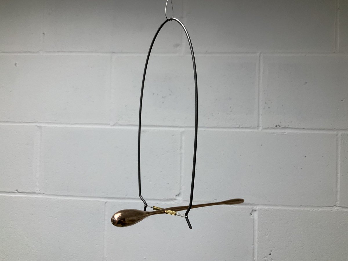 A recent balance study in a favourite material; phosphor bronze.