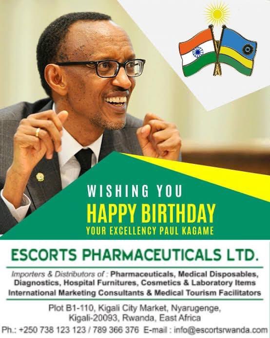 EscortsRwanda's tweet photo. Happy Bday Mr President. We all loves you! https://t.co/CJDdIbNQNT