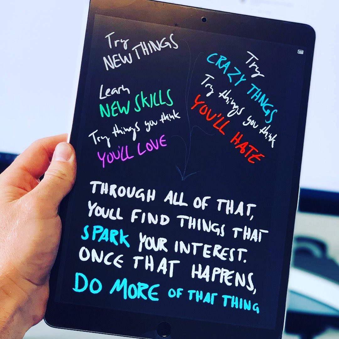 jamierboyd's tweet photo. Some simple, awesome advice! 💯 You won’t know unless you try! #happyfriday #yolo

#repost @TomBilyeu 
・・・
Truth. https://t.co/7lVG7Cjzg7