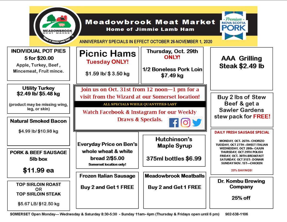 Our anniversary sale begins Monday, Oct. 26th, 2020