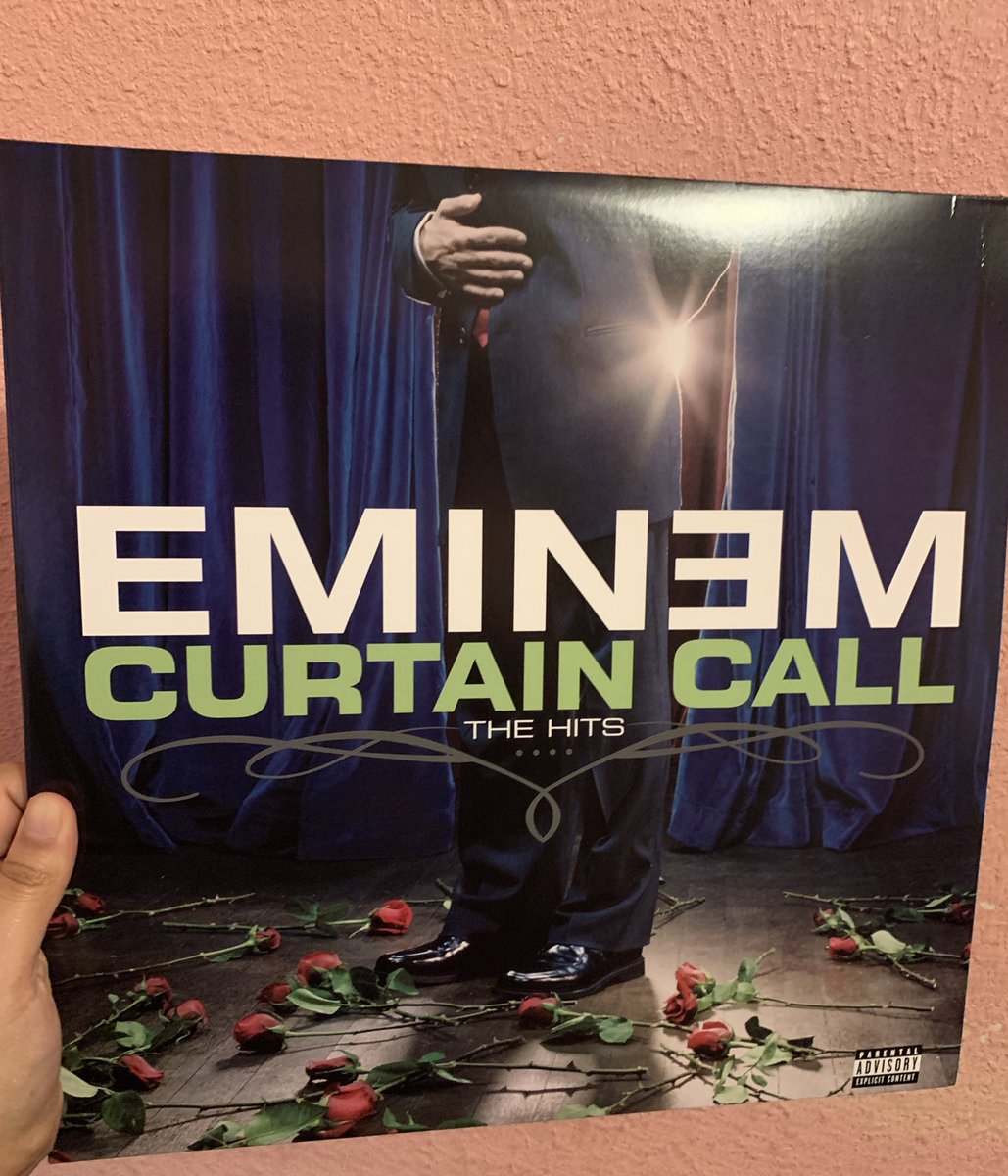 curtain call - eminem the blue is so pretty i had to buy it