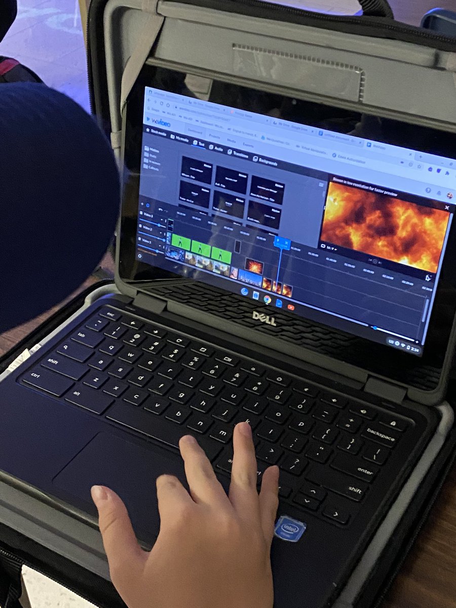 Had so much fun creating and editing videos using  <a href="/WeVideo/">WeVideo</a> yesterday with the intermediate students <a href="/SMBstingers/">SMBstingers</a> 
Can’t wait to see all of the future creations! #dpguidance