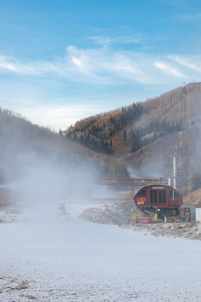 PCski's tweet image. Snowmaking is underway! We are officially one snowier day closer to opening day. #EpicTogether
