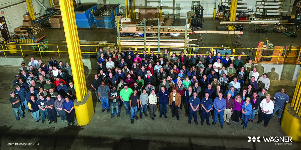 According to the <a href="/theNCEO/">NCEO</a>), ESOP companies have 25% higher job growth than comparable companies without. Wagner is proud to employ 144 shareholders and we’re excited to continue providing job opportunities in our community and showing everyone #HowWeWagner.
#ESOPtober