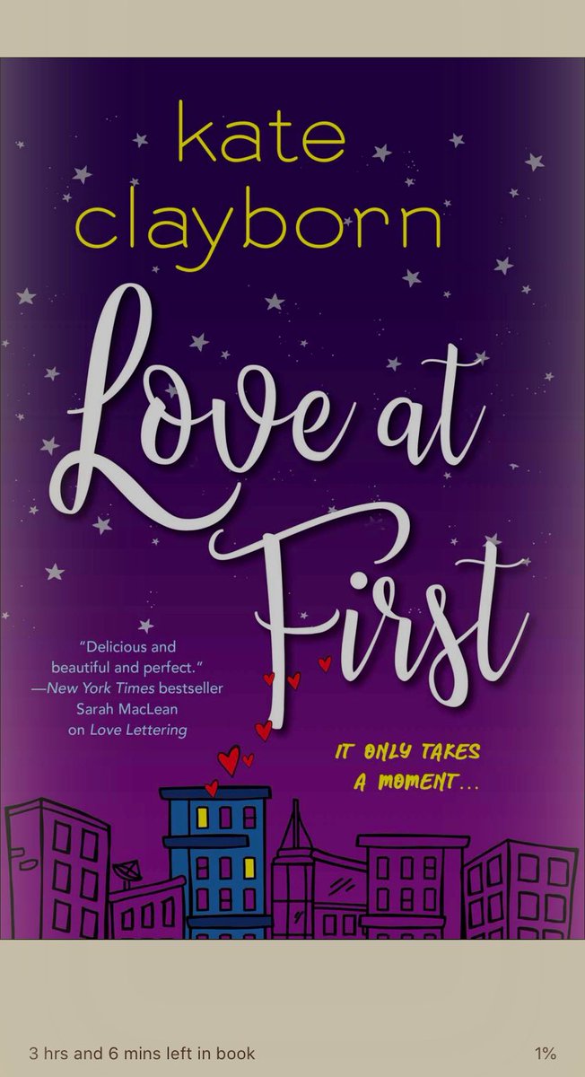 jamadoria's tweet image. Yay!!!! I got approved to read #LoveAtFirst by @kateclayborn on @NetGalley so  put it on my Kindle, so I can read it when I go vote!! 🎉🎉🎉