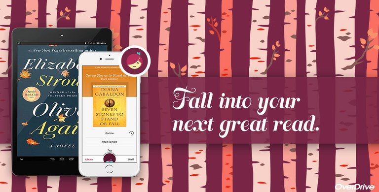 As the Fall weather begins, what better time than to cozy up and read an eBook, or listen to an audiobook, on Overdrive! Visit our website, or give us a call, for more information.