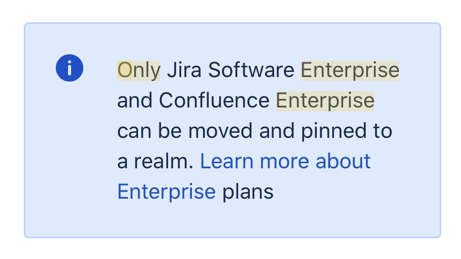 On one hand <a href="/Atlassian/">Atlassian</a> discontinue it‘s server products forcing customer to #cloud,  on the other hand data residency in EU is only available for „Enterprise plans“.
How should this work for small+midsized companies in EU?#GDPR is mandatory for everyone!
confluence.atlassian.com/cloud/move-dat…
