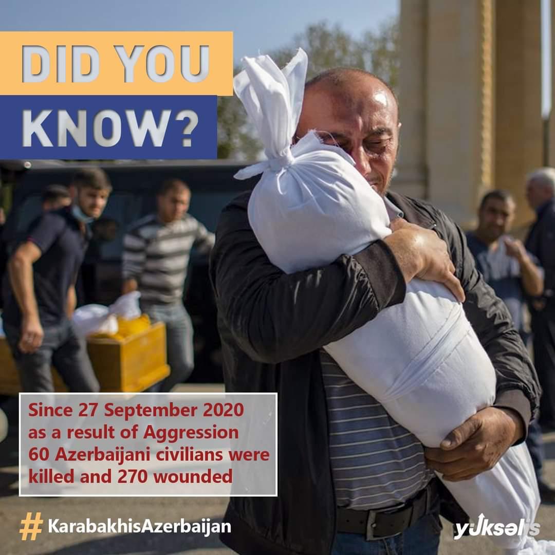#StopArmenianAggression #StopPashinyan 
#bevoiceofkarabakh
#StopArmenianTerrorism
#KarabakhisAzerbajian
#Azerbaijan #Armenia #ArmeniaKillsCivilans #StopArmeniaAggression 
#1MillionAzerbaijaniRefugees #NagornoKarabakh