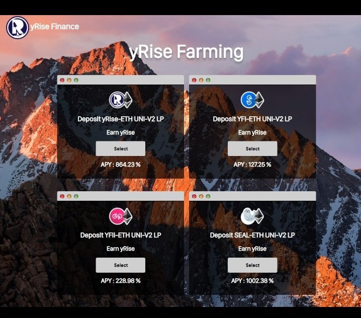 JUICED_CALLS's tweet photo. Bug has been fixed. APY is showing accurately now in the farming website. ๐ง
Going to get myself another discounted bag $yRise ๐ฅ
and milk this ๐
#yRise #farming #gem #uniswap https://t.co/7r2SewF1MU
