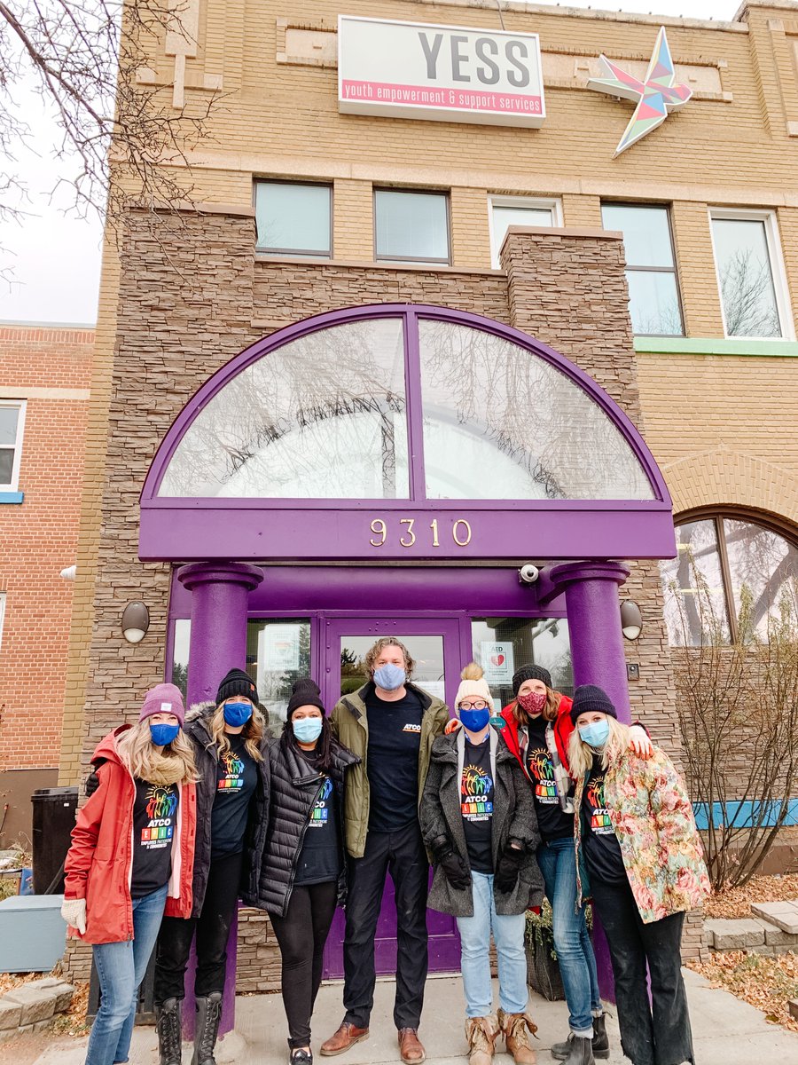 ATCOElectric's tweet image. Our Utility employees are supporting shelters across the province in our annual EPIC campaign, giving time and money for these organizations in need. This week our team in #YYC supported @winsyyc while our #YEG team supported Youth Empowerment Support Services. #EPIC2020