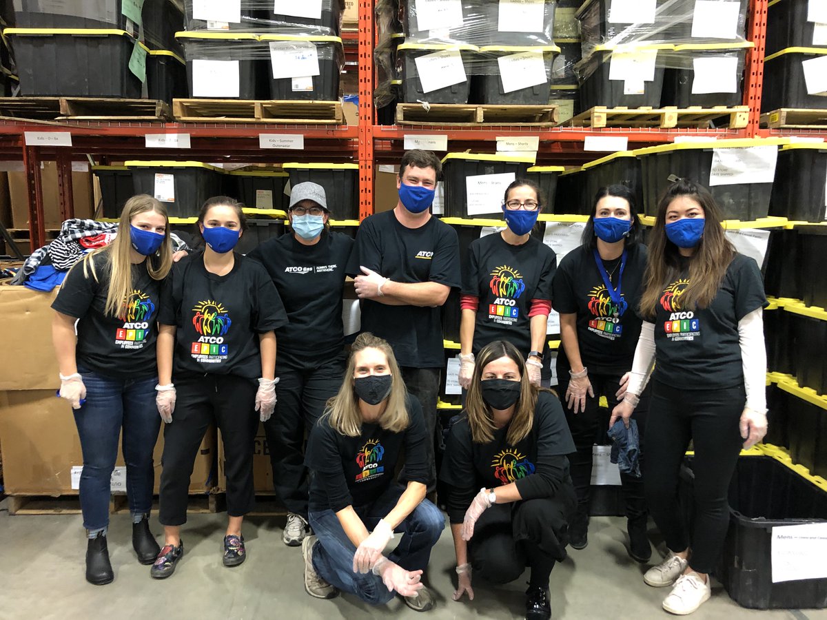 ATCOElectric's tweet image. Our Utility employees are supporting shelters across the province in our annual EPIC campaign, giving time and money for these organizations in need. This week our team in #YYC supported @winsyyc while our #YEG team supported Youth Empowerment Support Services. #EPIC2020