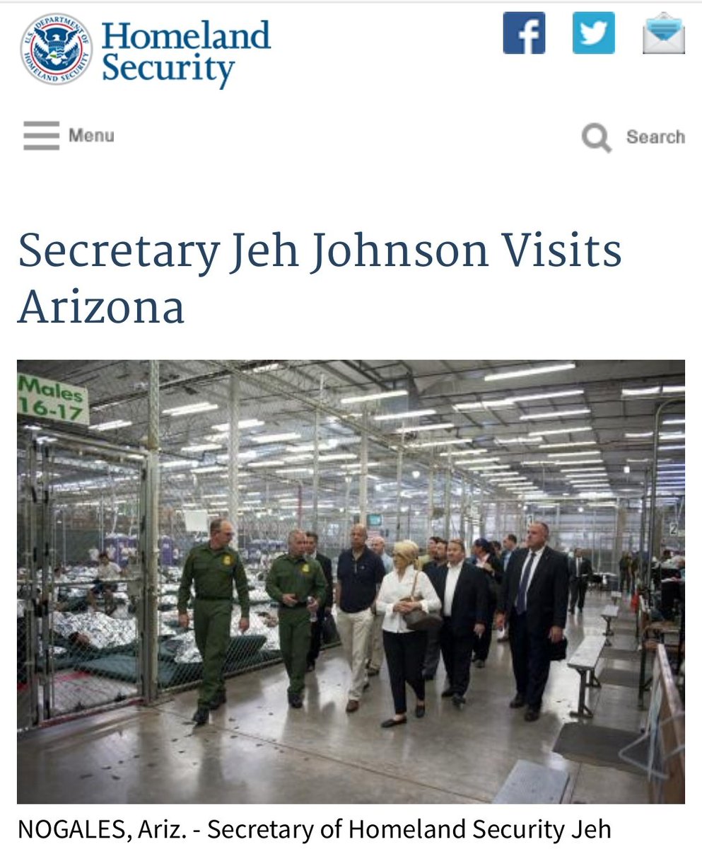 The first and most important reason is because the Democrats and their allies in media knew that actually existing Central Americans would have to share a difficult truth: the caging & separation of 1000s of Central American kids like the 1 in this pic began w Obama & Jeh Johnson