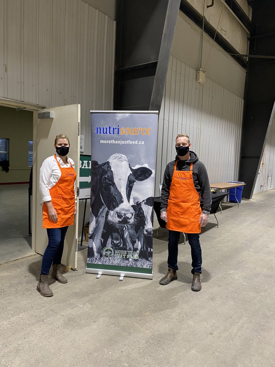 Our team was happy to serve breakfast this morning to all the exhibitors at the Westerner Dairy Showcase. Good luck to everyone! 🐄 #morethanjustfeed