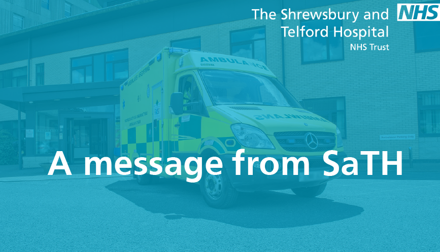Important update regarding visiting our hospitals: see website for full details - sath.nhs.uk/coronavirus/vi…