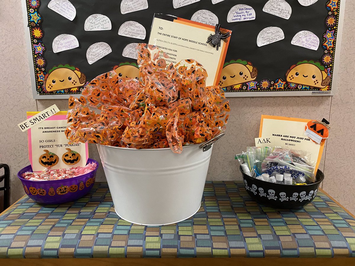 HopeMustangs's tweet image. Aww- thanks Alpha Delta Kappa for showing some love to our staff! We appreciate your kindness!