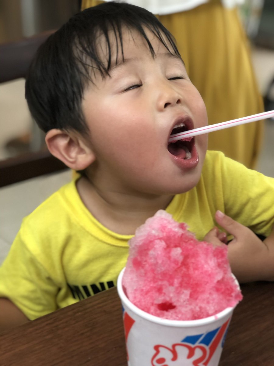 おはよう！
子供の運動会だ！
頑張れ！