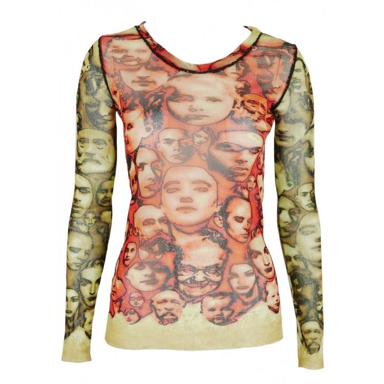  wear it or trash it: jean paul gaultier mesh top style