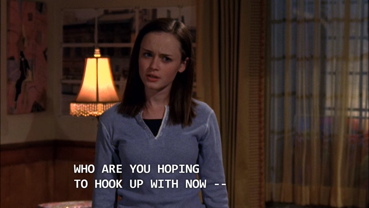 the only shows that bring me joy are ones that reference buffy  #gilmoregirls