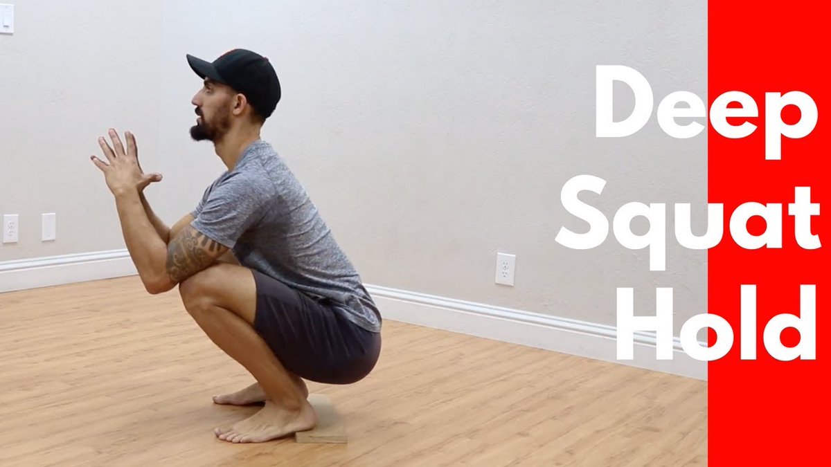 4. Deep squat holds.One of the best things you can do for hip mobility.Just sit in a deep squat and hold it for up to a minute.If this is hard for you, it's a sign that you have work to do and should be doing everything in this thread.