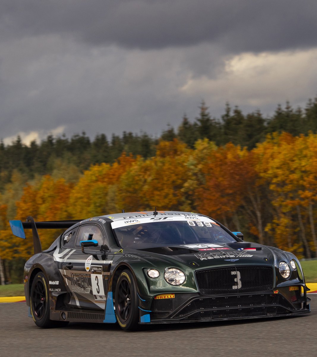 KPAXracing's tweet photo. Our @BentleyRacing #ContinentalGT3 pair are resting peacefully, ready for tomorrow's #Spa24h. We're fighting to maintain the @IntercontGTC lead. We're fighting to win. Tomorrow at 15:30 local/6:30 am PT, we #BringTheThunder!
πΈ: @drewgibsonphoto https://t.co/9mgICEqlwp
