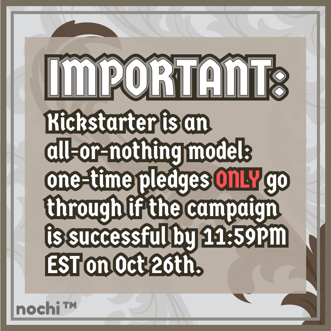 nochistudios's tweet photo. 1/2 We are in the home stretch of our Kickstarter campaign and have yet to reach our goal 😮‼️

If we don't meet our goal, the funding from those who have backed so far will DISAPPEAR 😲😭 It's crucial to Somnium Eleven's existence that we reach it!

https://t.co/RSLwaL5n14 https://t.co/0Uky70WZIS