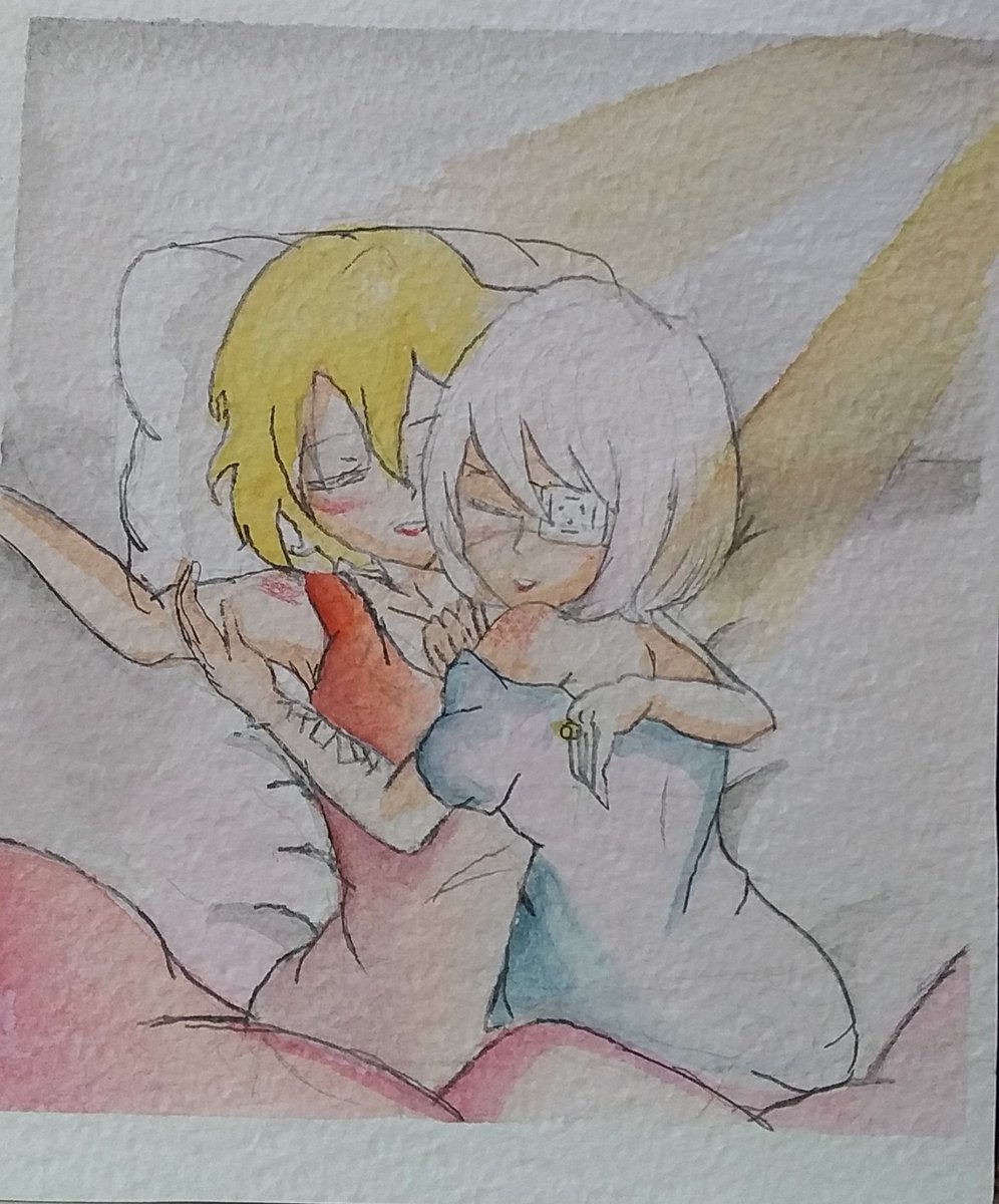 carmine_torres's tweet photo. Morning ...
I wanted to draw some kyosame and I had some watercolor paper that I didn't use...
#魔法少女サイト #雨谷小雨 #きよこさ #イラスト #ilustracion #ArtistOnTwitter #水蓮寺清春 #mahoushoujosite #kosameamagai #kiyoharusuirenji #watercolorart https://t.co/tNGUpbW87p