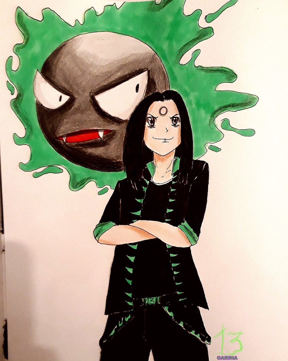 13Ellefson's tweet photo. #WEDTOBER13
Day 23: Draw Wed with a Ghost Pokémon
Changed a bit our cute Nebluak :)
#Wednesday13 #W13 #JosephPoole #Drawing #Art #Challenge #artchallenge #spooky #spooktober #halloween #murderdolls #fdqfp13 #frankensteindragqueensfromplanet13 https://t.co/QXpGjtyMd5