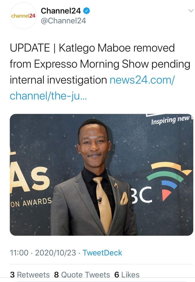 TheeAsiveBrian's tweet photo. Dear South Africans
I for one do not condone cheating and I believe this man has messed up big time and must face consequences
But are we going to watch these companies unfairly dismiss him, taking way his children's bread???
#OutsuranceMustFall
#Outsuranceguy
#chencha https://t.co/etOw2ErSvt