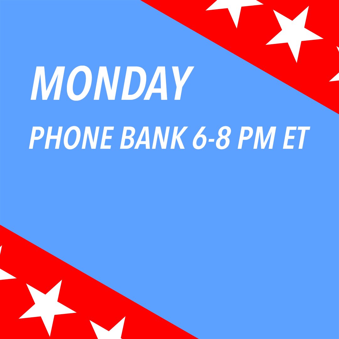 GWforBiden's tweet photo. It’s crunch time! Don’t miss our GOTV phone and text banks as we press forward through Election Day to elect @JoeBiden and @KamalaHarris 🇺🇸 Link to sign up in our bio! https://t.co/7B9cd3jfMt