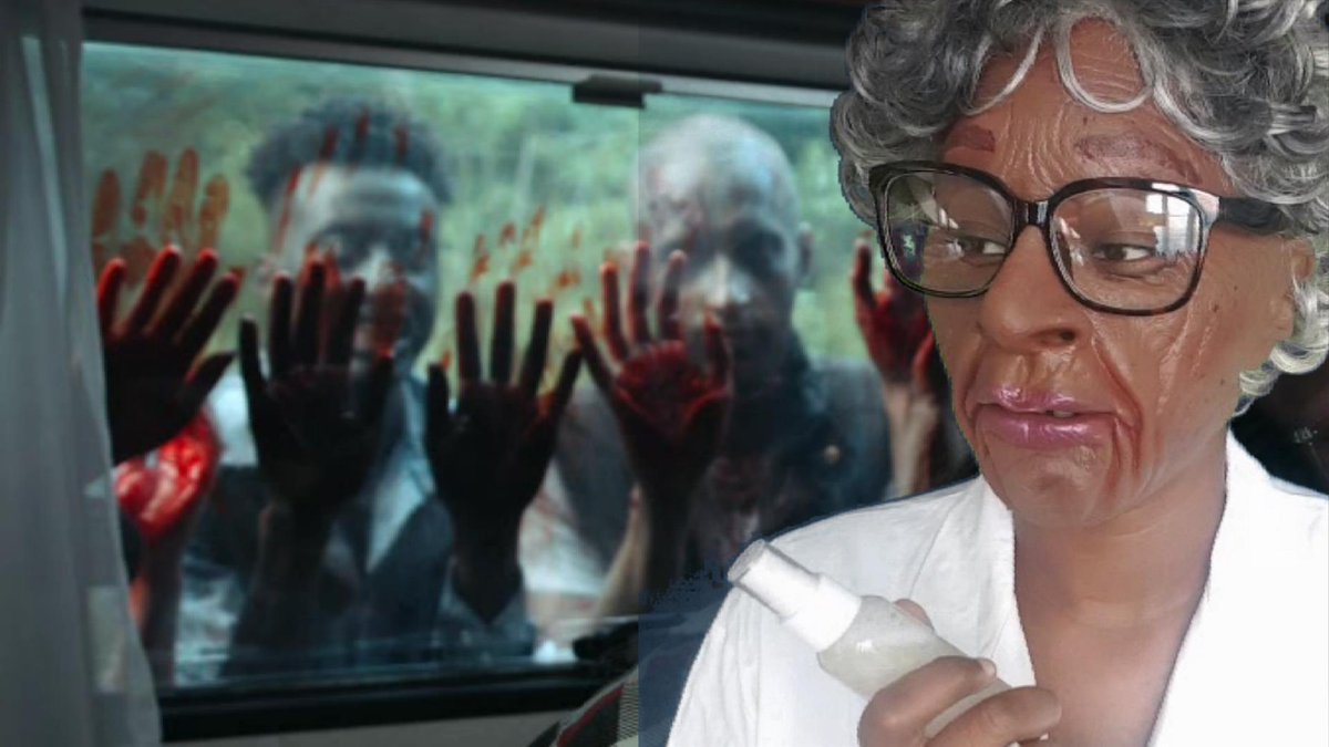 AsmrGrandma's tweet photo. Zombi Invasion Episode 2 - Link in the BIO
#HorrorMovies #WalkingDead #livingdead #Halloween2020 
#asmrvideo #asmrontop #chuchotement #whispers https://t.co/eCYCcv9J1d