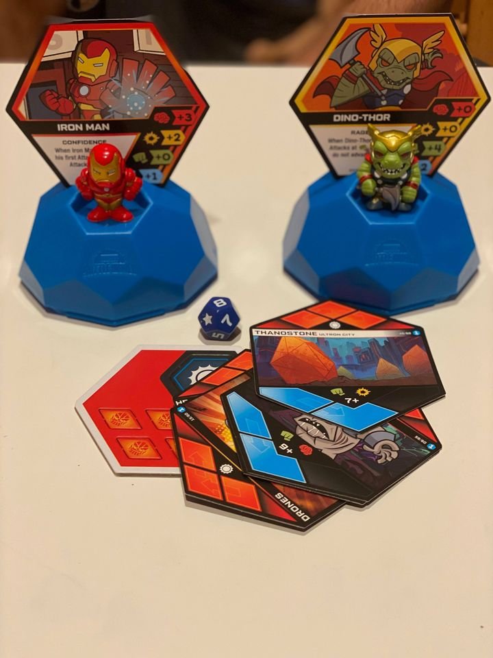 MacKidSmithtown's tweet photo. Pick your favorite Hero &amp; win battles to defeat Thanos! Battleworld is a cooperative, collectible adventure game from Marvel Universe! Players get to crack open the mysterious Thanostones during play to reveal the mystery character inside!  #FunkoGames #MarvelBattleworld https://t.co/U2fqguJAHf