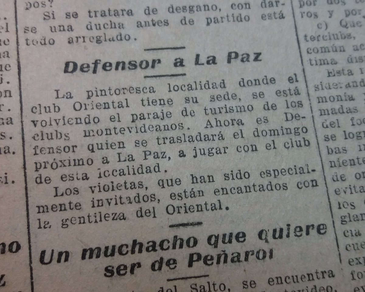 CosasTuertas's tweet photo. En abril de 1926, Defensor es invitado a jugar en La Paz contra @OrientalLaPaz https://t.co/bXYtNhV0u1