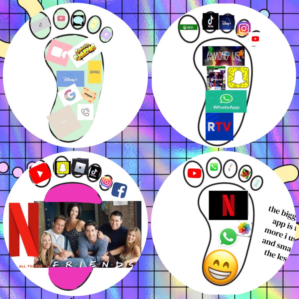 Caldercuilt's tweet photo. Primary 7 have been reflecting on their own digital footprint. They have been learning about the importance of protecting personal information on all digital platforms, and strategies for staying safe online #CyberResilience @UK_SIC #cpsloveslearning #cpsdigi https://t.co/1GkLXpqJrX