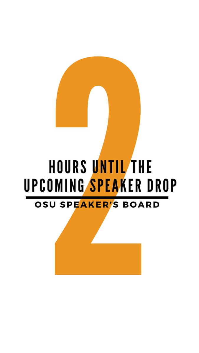 OSU Speakers Board tweet media