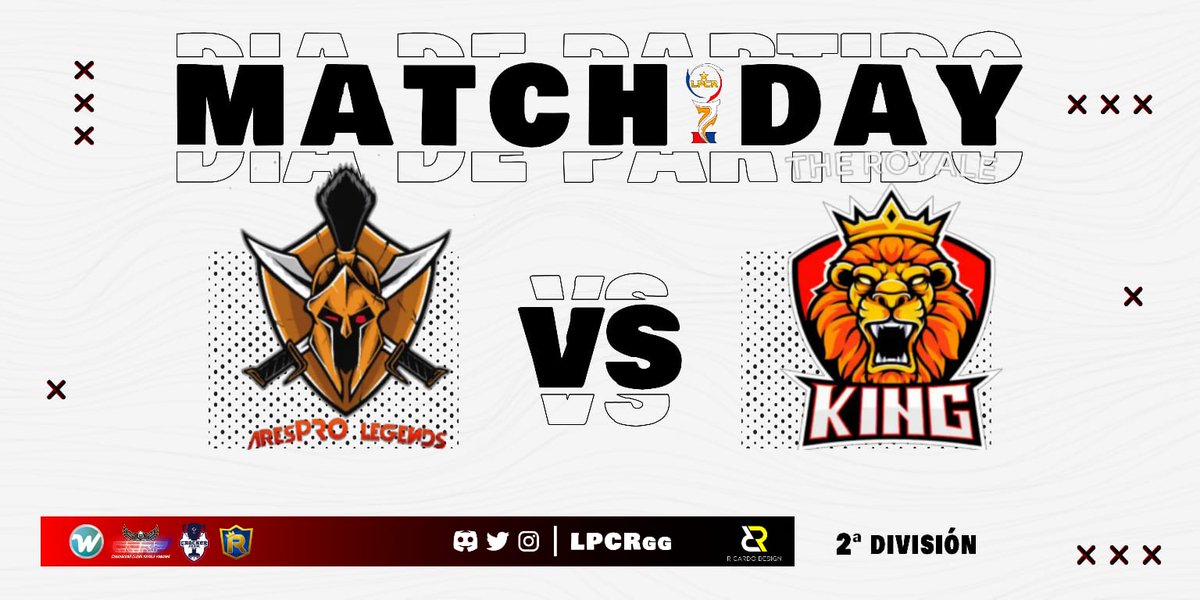 Jornada#6
#Matchday
<a href="/LPCRgg/">Liga Panameña de Clash Royale</a>
<a href="/TheRoyaleKingPA/">The Royale King 🦁🔥 TRK™</a>