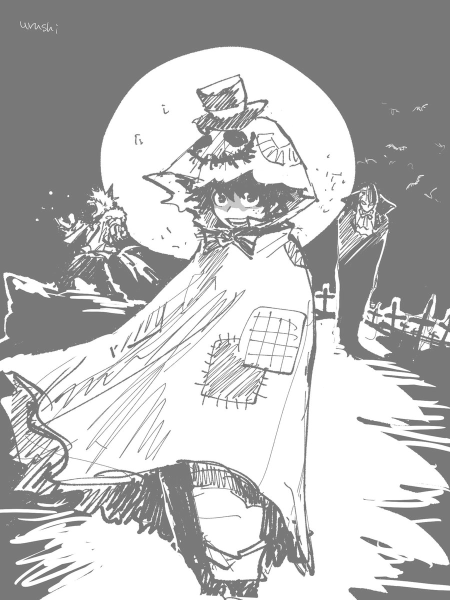 ハロウィンについて考えてた
おやすみ😴💤 