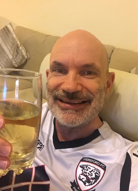 Pross147's tweet photo. Here's one for you Tom from Riyadh.  RIP  #DrinkForTom  @HerefordFC @YourHereford1 @RadioHerefordFC @Clemmo80 https://t.co/BXyzbml3pK
