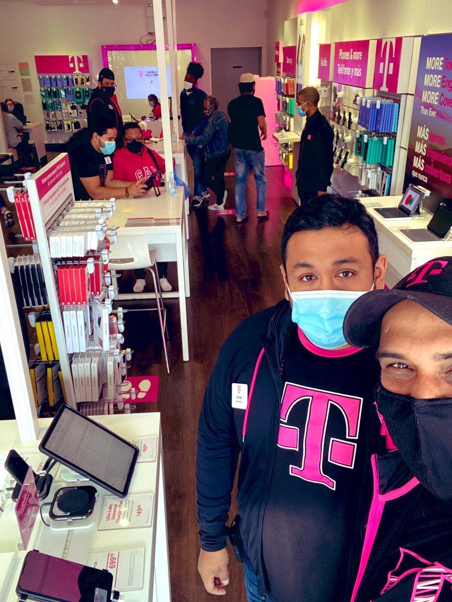 Had to drop by to congratulate Cesar Delgado-he’s a #TFB machine with 100 lines closed in October- that’s right 💯💯💯💯💯💯💯 💯💯 <a href="/TMobileBusiness/">T-Mobile Business</a> 🔥🔥👏💪 <a href="/CKellyBKallday/">Chris Kelly</a> <a href="/Rwahba08/">Rania Wahba</a> <a href="/Carballo_Nick/">Nick Carballo</a> <a href="/meganpanicucci/">Megan Panicucci</a> <a href="/rsenal2/">Randy Pannell</a> #NERocks