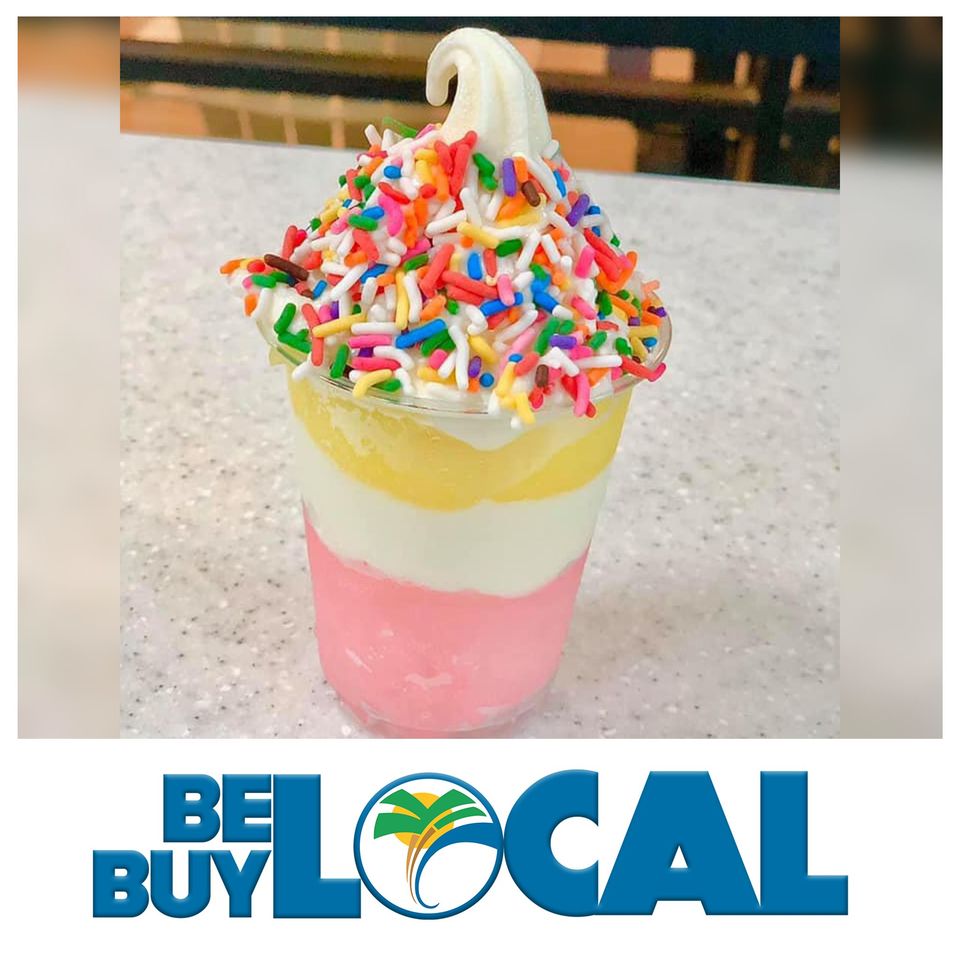 palmcoastgov's tweet photo. #BeLocalBuyLocal Ready for a tasty treat? Head over to one of this month’s featured businesses, Purdees Tropical flavored Ice 🍨  They offer a variety of tropical ice, dole whips, and soft serve ice cream. https://t.co/0uZiS45hM6