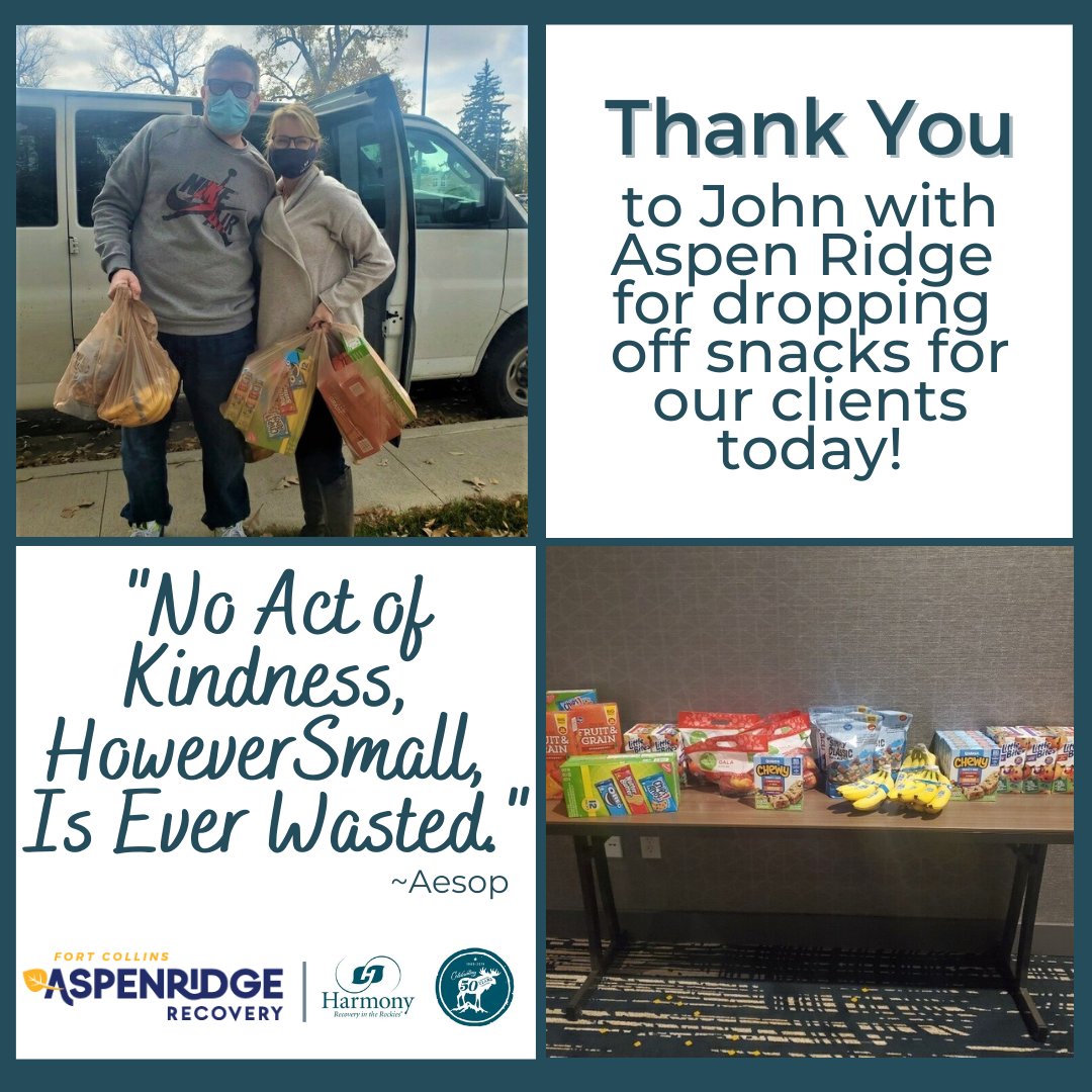 HFRecovery's tweet photo. #community #actsofkindess #coloradorecovery #recoveryworks #togetherwecan #mountainstrong https://t.co/Lx4cNDiQUY