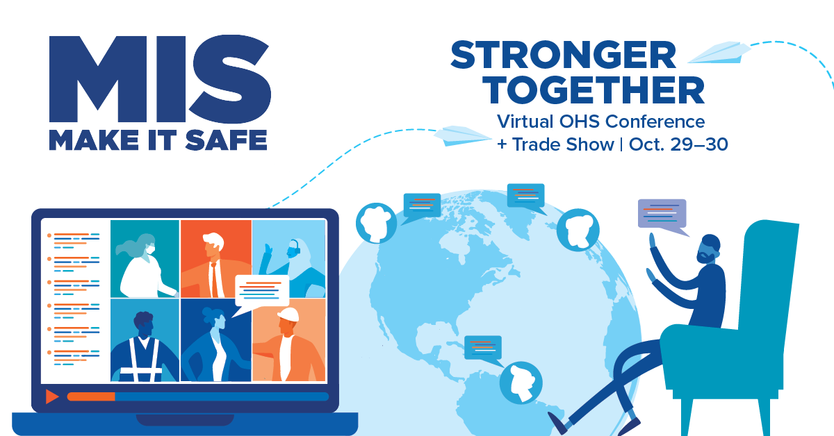 RoadSafeAtWork's tweet photo. The countdown is on to Make It Safe 2020: Oct 29-30.
Register your team today. Connect online with global
experts and industry leaders on best practice for your
workplace in the recovery. https://t.co/TqOxAxBJbO #mis2020 #makeitsafe https://t.co/4TLLyMchto