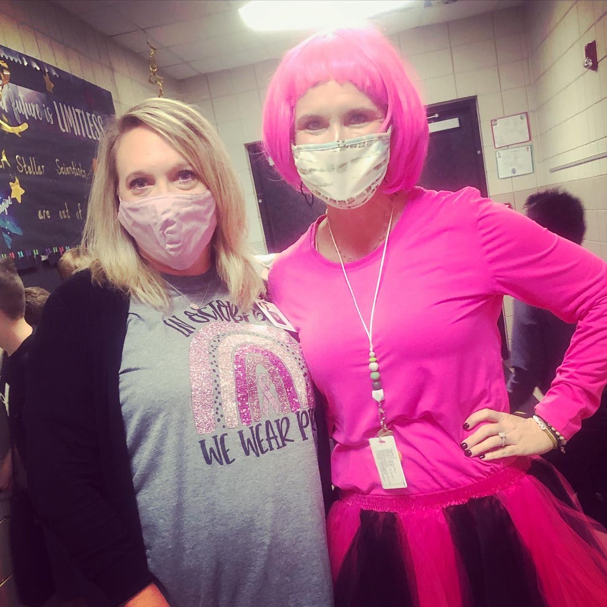 theteachermrse's tweet photo. Supporting the FIGHTERS, Admiring the SURVIVORS, Honoring the TAKEN, and never, ever giving up HOPE! ๐
#pinkout #breastcancerawareness #susangkomen #thinkpink #teacherstrong #iteachmath #beaCHAMPION #CEHpride #spreadjacketjoy #beaLIGHT #betheone #kidsdeserveit #rcainspired https://t.co/6s7YwVwFVN