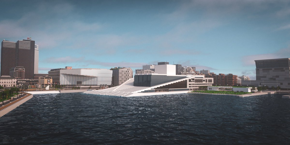 Render of the Oslo Project by <a href="/RyerTheGreat/">Ryer</a> 📸🙌

Releasing soon! 👀

#Minecraft #minecraft建築コミュ #architecture #Oslo