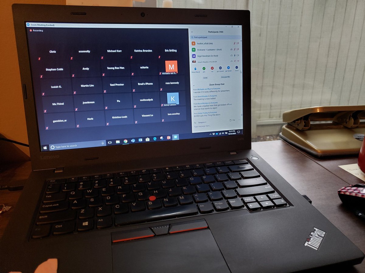 Pro-d looked a little different this year, but I am still so glad I could connect with colleagues from across the province. #sd33learns #psaday #bctea